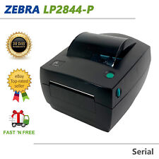 Impresora térmica de etiquetas de recepción Zebra LP2844-P tienda de comestibles al por menor sin adaptador de CA segunda mano  Embacar hacia Mexico