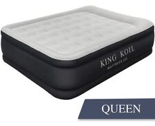 King Koil Mattress Co. Luxury Airbed • QUEEN SIZE Mattress (Built In Pump) for sale  Shipping to South Africa