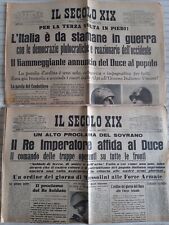collezione giornali guerra usato  Genova