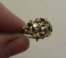Gold nugget ring for sale  Paris