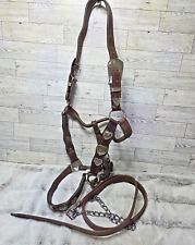 Horse halter leather for sale  Shipping to Ireland