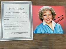 Betty white autographed for sale  San Diego