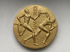 medalla de arte de bronce "Helsinki MM 1983" 70 mm, usado segunda mano  Embacar hacia Argentina