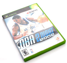Used, ESPN NBA 2Night 2002 Microsoft Xbox - Tonight - Tested + Case and Manual for sale  Shipping to South Africa
