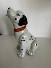 Dalmation Firehouse Dog Figurine Sitting Collectible 6” ceramic see pics for sale  Shipping to South Africa