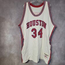 Ropa deportiva auténtica de colección de los Houston Cougars Akeem Olajuwon 34 camiseta 60 4XL segunda mano  Embacar hacia Mexico