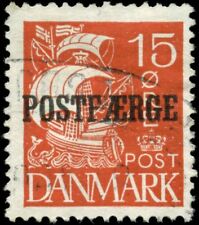 Estampilla postal usada de paquete Scott #Q12 de Dinamarca segunda mano  Embacar hacia Argentina