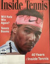 Revista de tênis INSIDE (julho de 2021) RAFA NADAL - 40 anos de tênis interno - USTA comprar usado  Enviando para Brazil