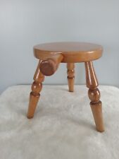 stool solid wood oak for sale  Barnesville