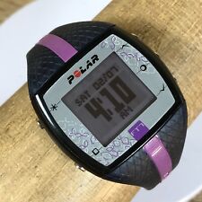 Polar FT7 Heart Rate Monitor Digital Watch - New Battery -Black/Purple , used for sale  Shipping to South Africa