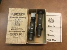 Herter’s 7MM Mauser Mark II Reloading Dies 7X57 FL 2 Pices Reloading Die Set. for sale  Shipping to South Africa