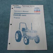Operators manual ford for sale  Columbia City