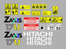 Hitachi decalcomanie adesive usato  Campagna