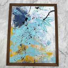 Framed original abstract for sale  Hinckley