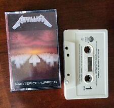 Metallica - Master of Puppets 1986 fita cassete - Testado - Metal comprar usado  Enviando para Brazil