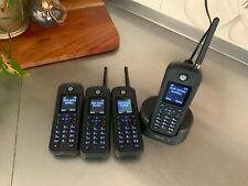 Motorola O21-HS Long Range Cordless Phones + 1 Cradle Base Charger Lot Of 4 pc., used for sale  Shipping to South Africa