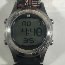 Quiksilver Viper Pack relógio digital feminino tom prata 33mm pulseira de náilon Y015DVPK, usado comprar usado  Enviando para Brazil