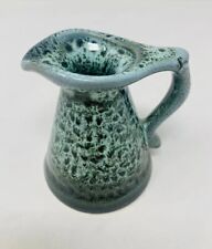 Jug Creamer Speckled Green England 03 Vtg Glazed 3" Tall Pottery GA for sale  Shipping to South Africa