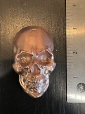9+ oz. Hand Poured 999 Copper Art Bullion 3D Skull HAND MADE FAST SHIPPING 💀🔥 for sale  Shipping to South Africa