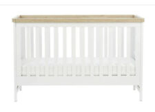 Used, Mothercare Lulworth White Cot Bed / toddler Bed.  (no Mattress) for sale  READING