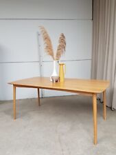 Vintage Large Oak Mid Century Style Dining Table Scandi Danish Retro R288 for sale  Shipping to South Africa