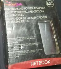 Used, Rocketfish Universal AC Power Adapter Open Box RF-NBAC 40 WATT ALL ADAPTER ENDS for sale  Shipping to South Africa