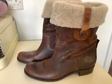 Brown leather boots for sale  HARROGATE