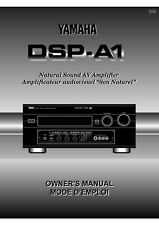 Manuale d'uso-Operating instructions per Yamaha dsp-a1, usato usato  Spedire a Italy
