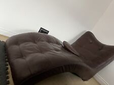 Leather chaise lounge for sale  WILLENHALL