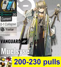 [PT] Arknights Global Starter acc Muelsyse +200-230 puxadores, usado comprar usado  Enviando para Brazil