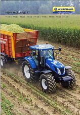 New Holland T7 10 / 2013 catalogue brochure tracteur tractor polonais na sprzedaż  PL