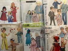 Girl’s / Boy’s Children's Clothes Vintage Sewing Patterns. Used. Complete. for sale  Shipping to South Africa