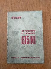 Fiat 615 libretto usato  Bresso