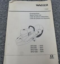 Wacker bts1035 7975 for sale  Fairfield