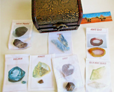 Used, Treasure chest with beautiful mixed crystals, kyanite, garnet, monazite for sale  Shipping to South Africa