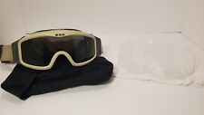 Used, ESS Eyewear 740-0500 PROFILE NVG TERRAIN TAN W/CLEAR & SMOKE GRAY LENSES for sale  Shipping to South Africa