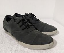 Sapatos de skate Macbeth Footwear couro cinza preto com cadarço tamanho 9 comprar usado  Enviando para Brazil