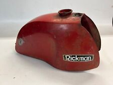 Rickman Zundapp 125 Motorcycle Model Fuel Gas Tank Original Paint Red, used for sale  Shipping to South Africa