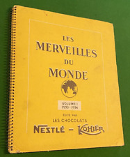 Album chocolats nestle d'occasion  Quarré-les-Tombes