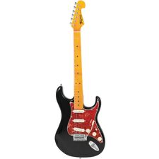 Guitarra elétrica Tagima TG-530 Woodstock Series estilo Strat corpo de madeira baixo preta comprar usado  Enviando para Brazil