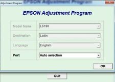 Usado, Redefinir contador de almofadas de tinta Epson L5190 comprar usado  Enviando para Brazil