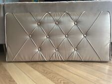 Gold headboard large for sale  WEST MOLESEY