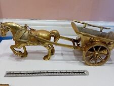 Brass horse cart for sale  NORTHAMPTON