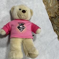 Build A Bear 14" Plush Toy Stuffed Animal Superman Shirt BAB Giggles Sound A1 for sale  Shipping to South Africa