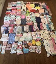 Enorme lote de ropa, zapatos, gafas de sol, juegos y más para niñas 0/3 meses 185 piezas, usado segunda mano  Embacar hacia Argentina