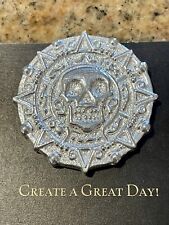 Silver Pirate 🏴‍☠️ Coin 1 ounce .999 Caribbean Pieces of Eight oz Cast Handmade, used for sale  Shipping to South Africa