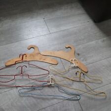 vintage coat hangers folding for sale  KING'S LYNN