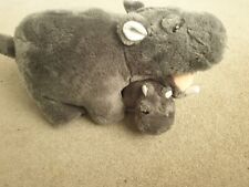 Hippo plush soft for sale  LEIGHTON BUZZARD