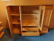 Highboard buche massiv gebraucht kaufen  Wildeck