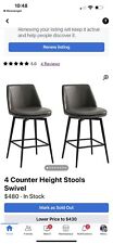 Swivel counter stools for sale  Belmar